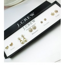 J. CREW Five Earrings Pack